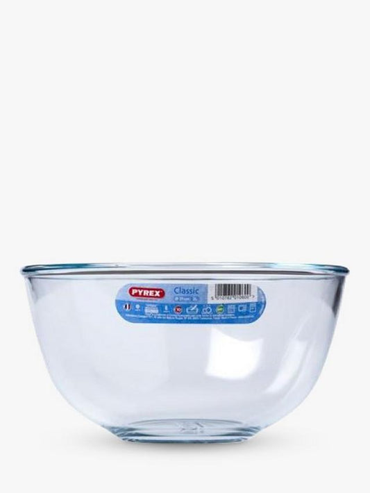 Classic Borosilicate Glass Mixing Bowl, Clear