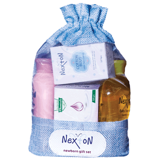 Nexton New Born Baby giftset (Pouch) Medium